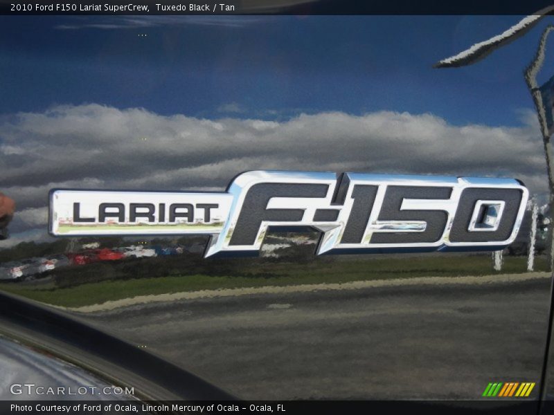 Tuxedo Black / Tan 2010 Ford F150 Lariat SuperCrew