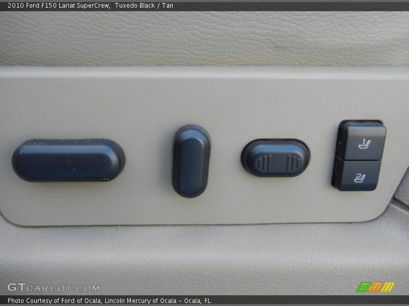 Tuxedo Black / Tan 2010 Ford F150 Lariat SuperCrew