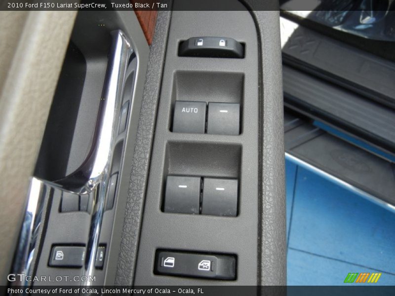 Tuxedo Black / Tan 2010 Ford F150 Lariat SuperCrew