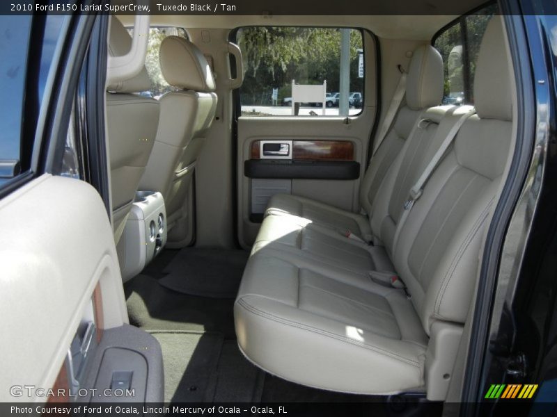 Tuxedo Black / Tan 2010 Ford F150 Lariat SuperCrew