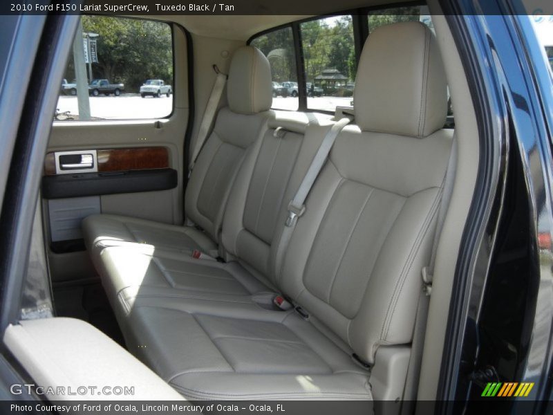 Tuxedo Black / Tan 2010 Ford F150 Lariat SuperCrew