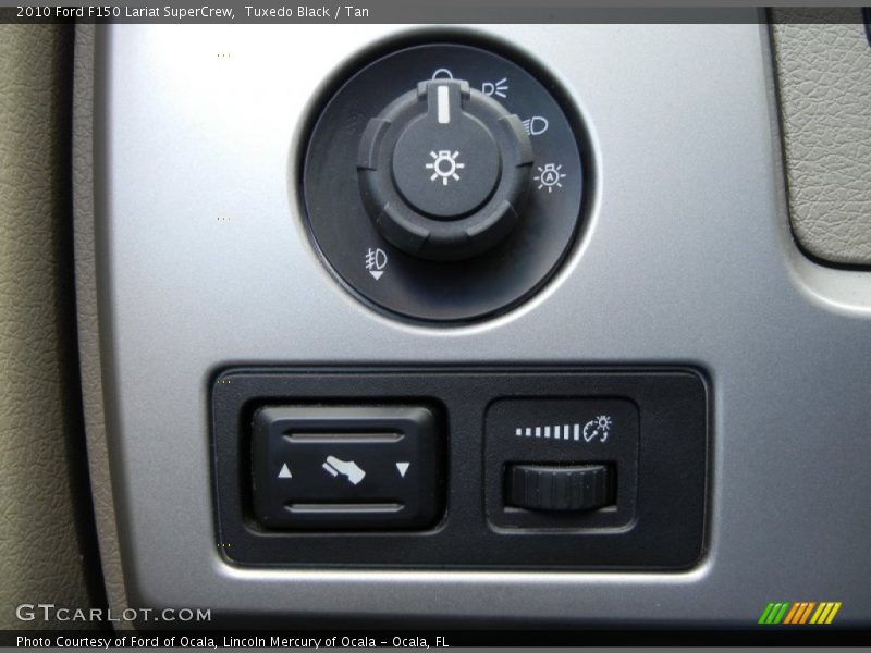 Tuxedo Black / Tan 2010 Ford F150 Lariat SuperCrew