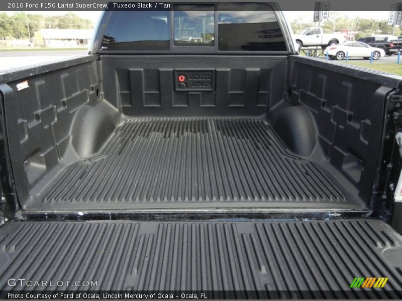 Tuxedo Black / Tan 2010 Ford F150 Lariat SuperCrew
