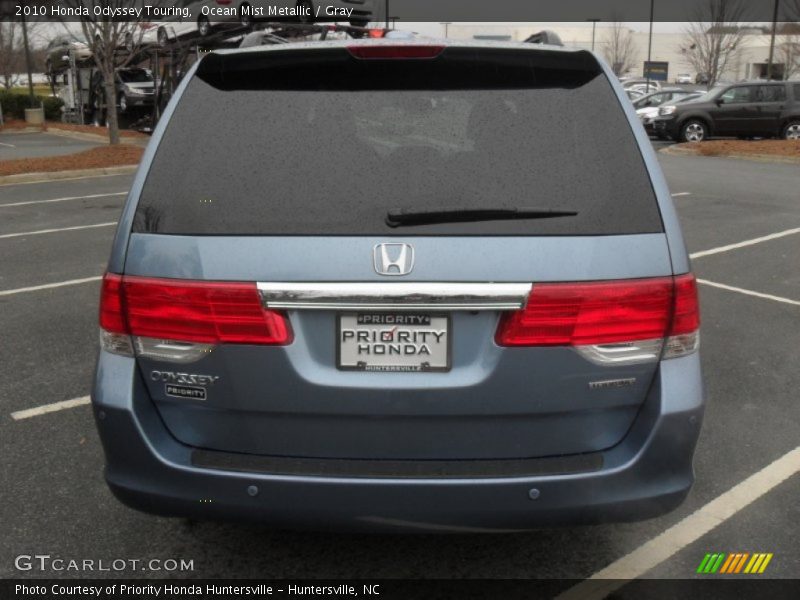 Ocean Mist Metallic / Gray 2010 Honda Odyssey Touring