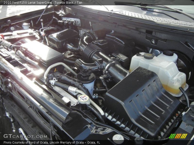 Tuxedo Black / Tan 2010 Ford F150 Lariat SuperCrew