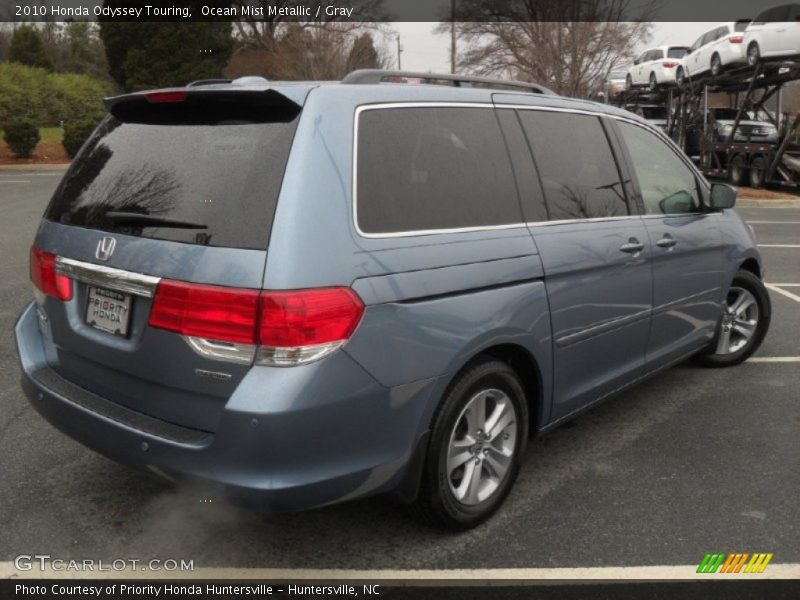 Ocean Mist Metallic / Gray 2010 Honda Odyssey Touring