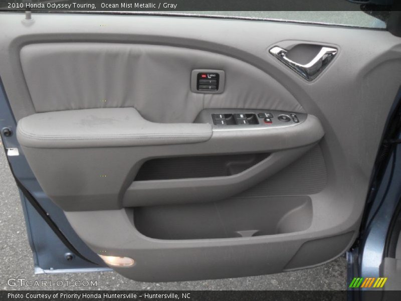 Ocean Mist Metallic / Gray 2010 Honda Odyssey Touring