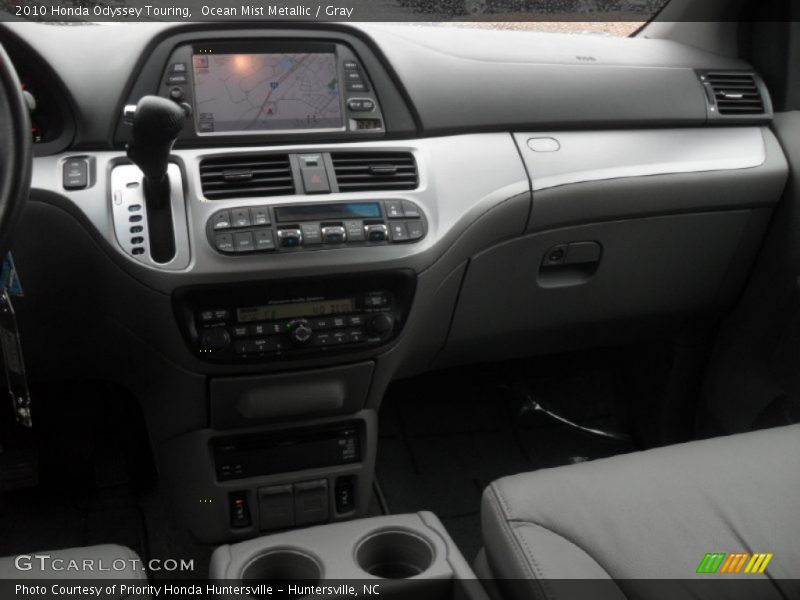 Ocean Mist Metallic / Gray 2010 Honda Odyssey Touring
