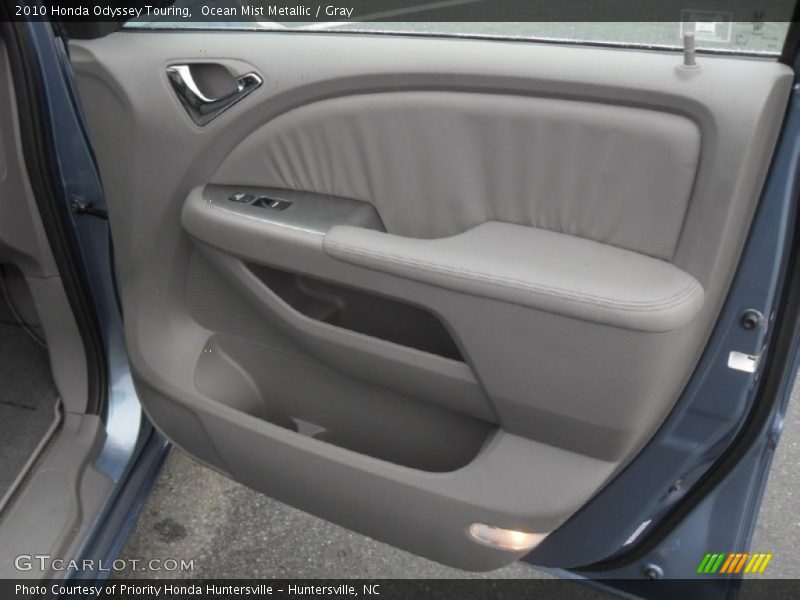 Ocean Mist Metallic / Gray 2010 Honda Odyssey Touring