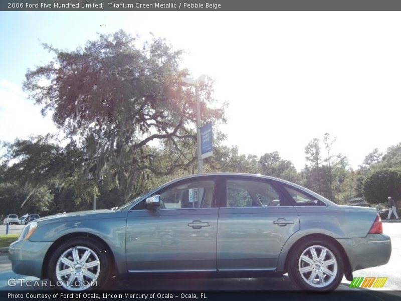 Titanium Green Metallic / Pebble Beige 2006 Ford Five Hundred Limited