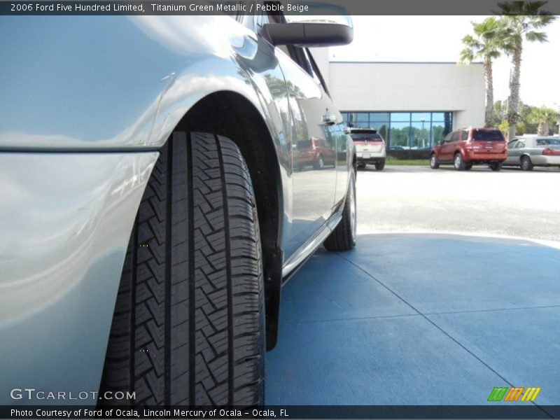 Titanium Green Metallic / Pebble Beige 2006 Ford Five Hundred Limited