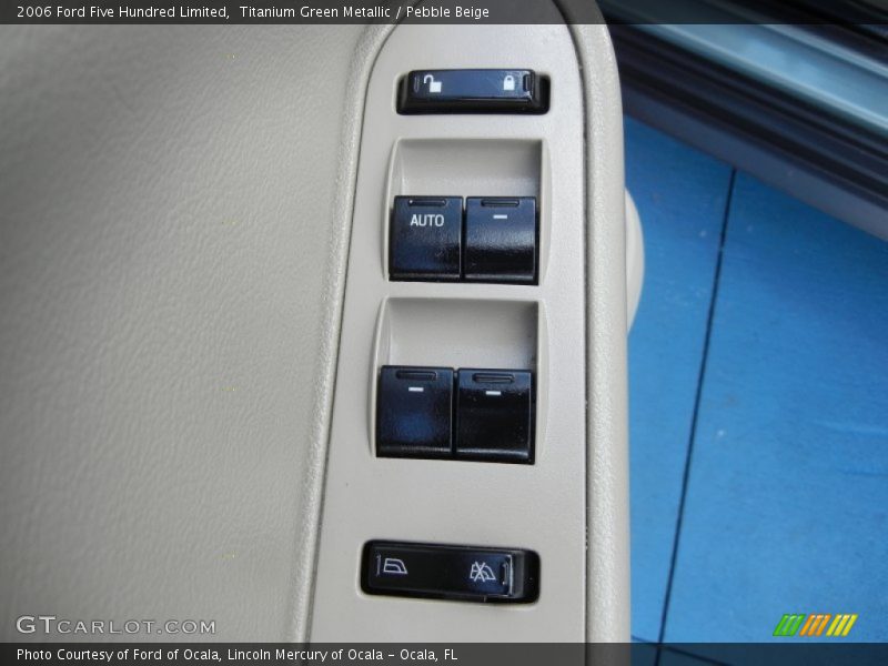 Titanium Green Metallic / Pebble Beige 2006 Ford Five Hundred Limited