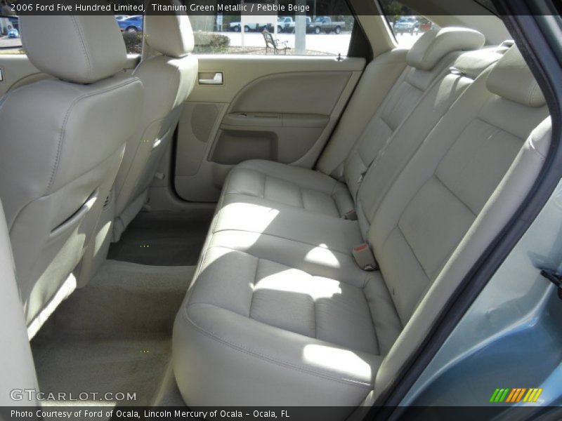 Titanium Green Metallic / Pebble Beige 2006 Ford Five Hundred Limited