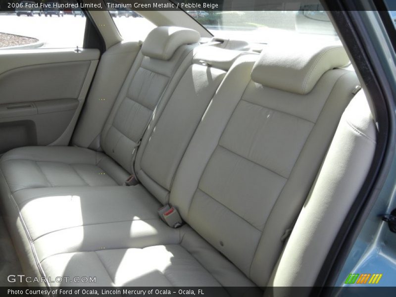 Titanium Green Metallic / Pebble Beige 2006 Ford Five Hundred Limited