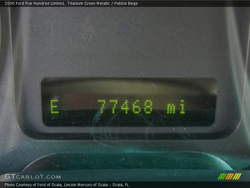 Titanium Green Metallic / Pebble Beige 2006 Ford Five Hundred Limited