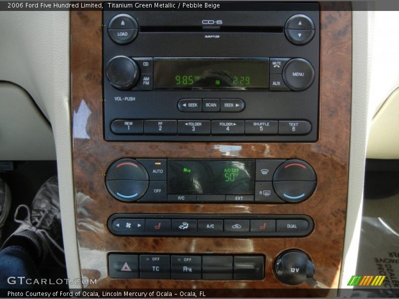 Titanium Green Metallic / Pebble Beige 2006 Ford Five Hundred Limited
