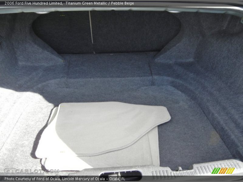 Titanium Green Metallic / Pebble Beige 2006 Ford Five Hundred Limited