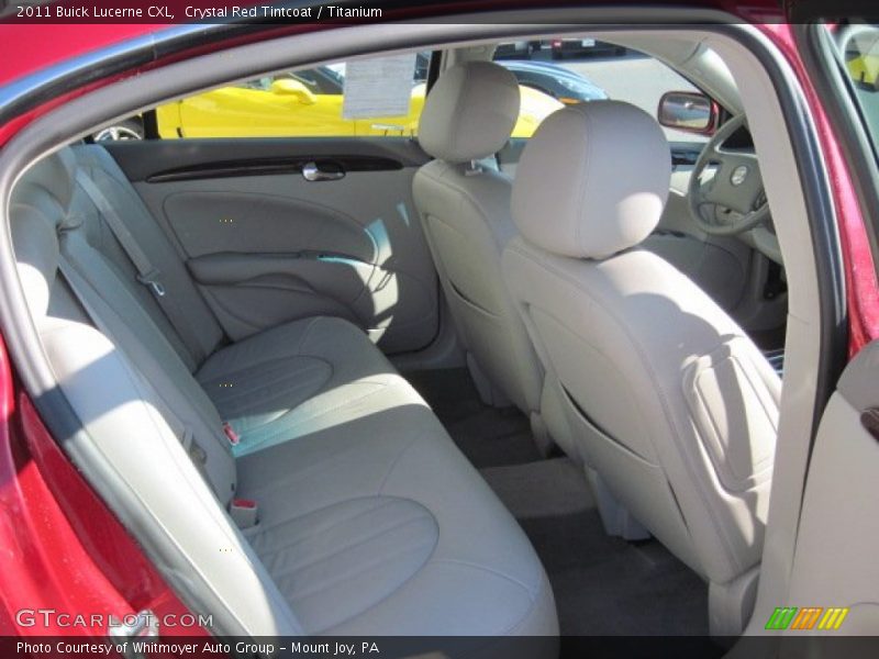 Crystal Red Tintcoat / Titanium 2011 Buick Lucerne CXL