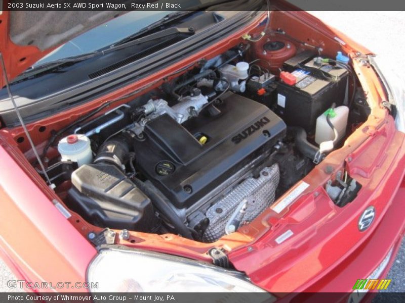  2003 Aerio SX AWD Sport Wagon Engine - 2.0 Liter DOHC 16-Valve 4 Cylinder