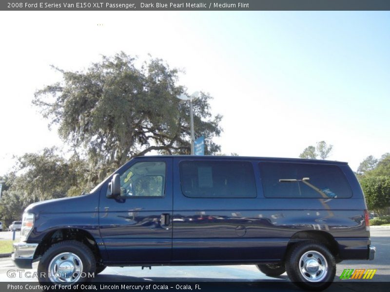  2008 E Series Van E150 XLT Passenger Dark Blue Pearl Metallic