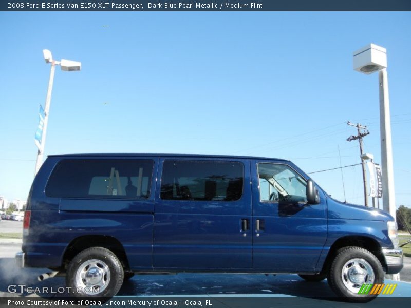  2008 E Series Van E150 XLT Passenger Dark Blue Pearl Metallic