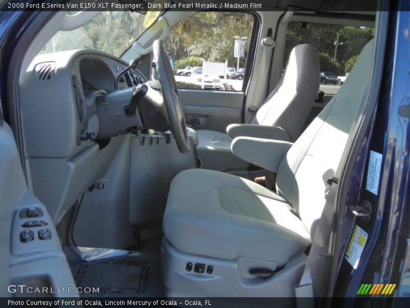  2008 E Series Van E150 XLT Passenger Medium Flint Interior