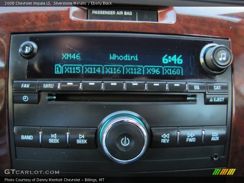 Silverstone Metallic / Ebony Black 2008 Chevrolet Impala LS