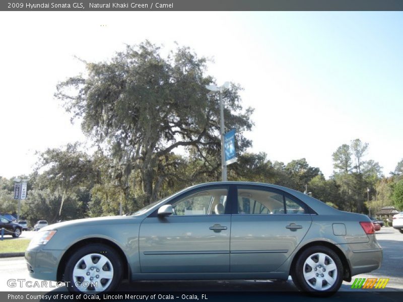 Natural Khaki Green / Camel 2009 Hyundai Sonata GLS