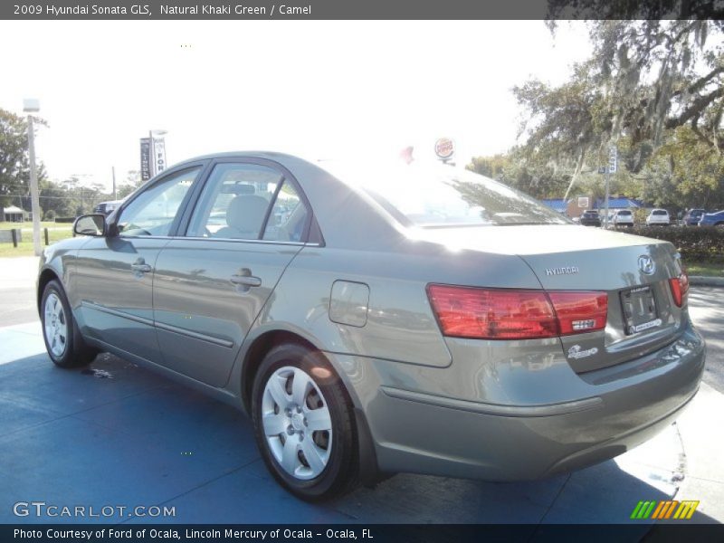 Natural Khaki Green / Camel 2009 Hyundai Sonata GLS