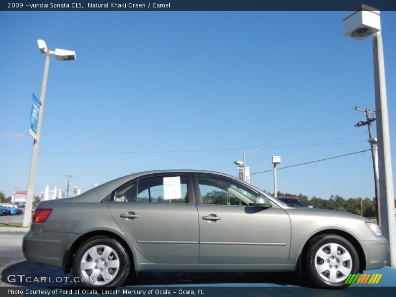 Natural Khaki Green / Camel 2009 Hyundai Sonata GLS