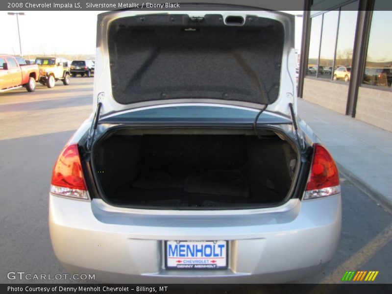Silverstone Metallic / Ebony Black 2008 Chevrolet Impala LS