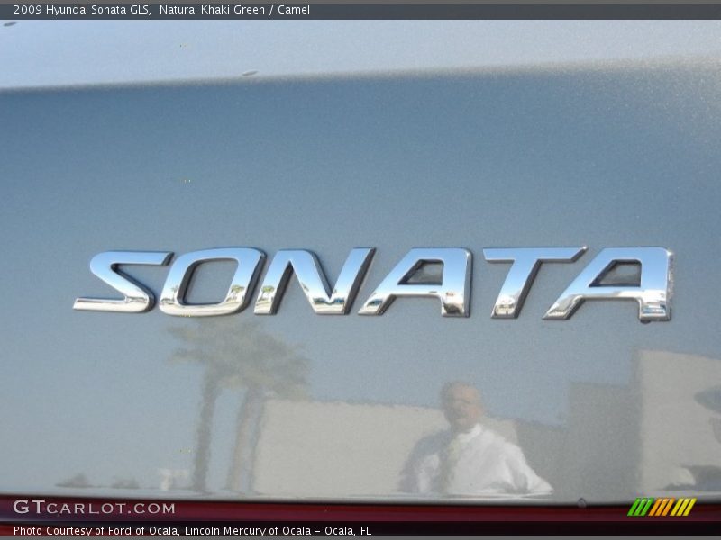 Natural Khaki Green / Camel 2009 Hyundai Sonata GLS