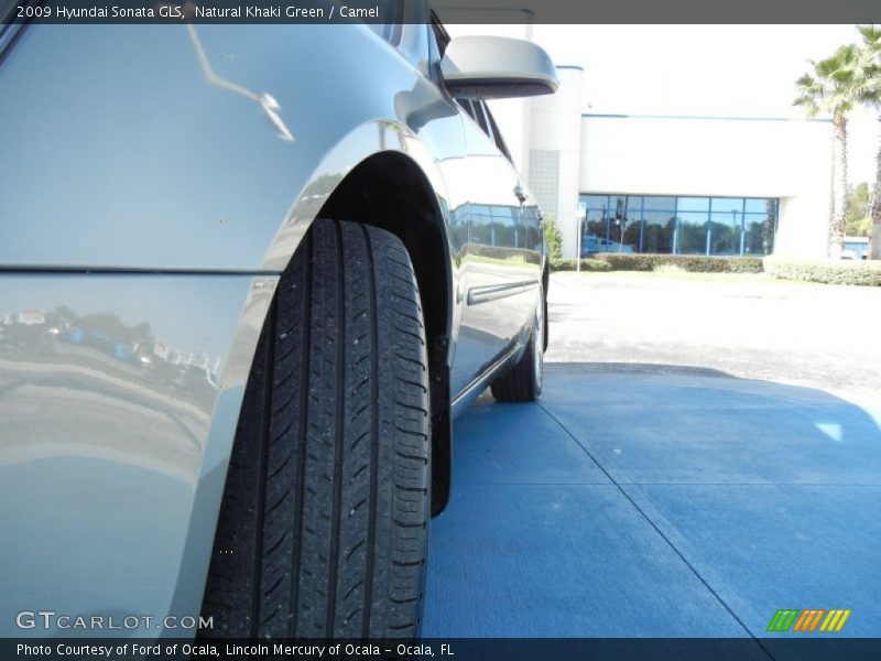 Natural Khaki Green / Camel 2009 Hyundai Sonata GLS