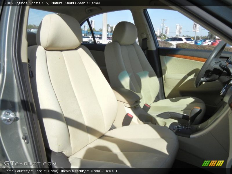 Natural Khaki Green / Camel 2009 Hyundai Sonata GLS