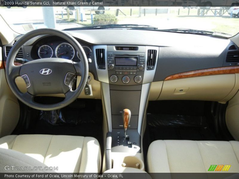 Natural Khaki Green / Camel 2009 Hyundai Sonata GLS