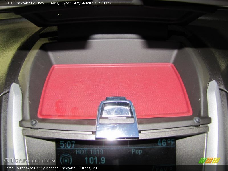 Cyber Gray Metallic / Jet Black 2010 Chevrolet Equinox LT AWD
