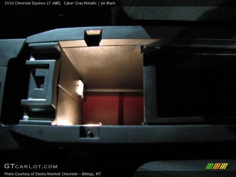 Cyber Gray Metallic / Jet Black 2010 Chevrolet Equinox LT AWD