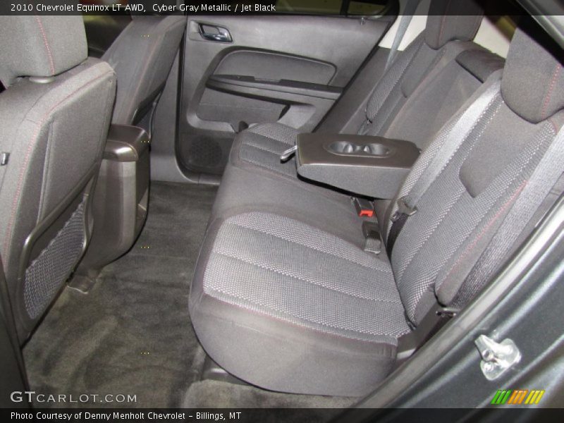 Cyber Gray Metallic / Jet Black 2010 Chevrolet Equinox LT AWD