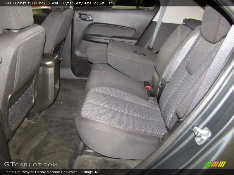 Cyber Gray Metallic / Jet Black 2010 Chevrolet Equinox LT AWD