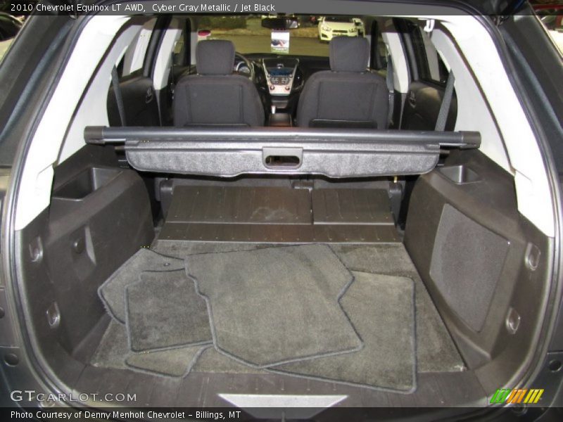 Cyber Gray Metallic / Jet Black 2010 Chevrolet Equinox LT AWD