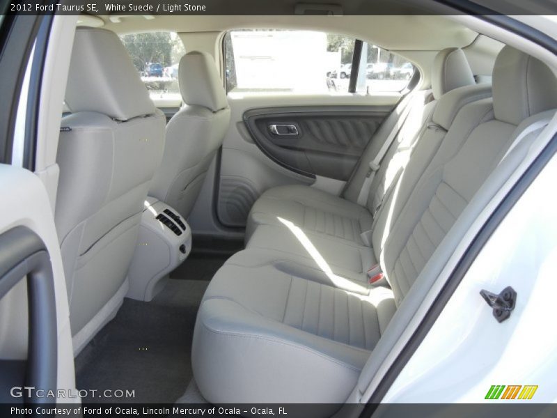 White Suede / Light Stone 2012 Ford Taurus SE