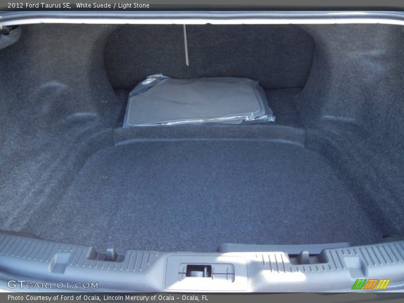 White Suede / Light Stone 2012 Ford Taurus SE
