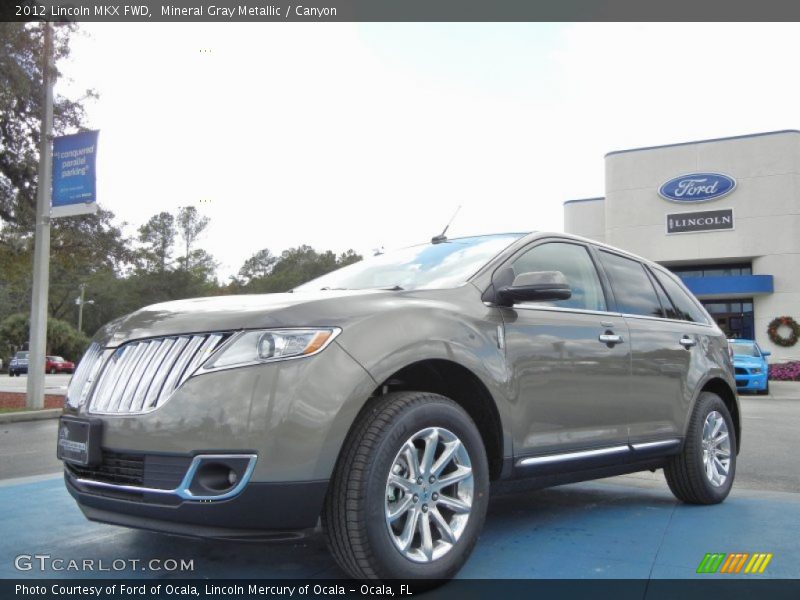 Mineral Gray Metallic / Canyon 2012 Lincoln MKX FWD