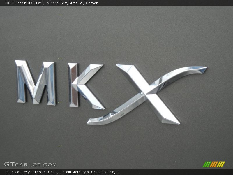 Mineral Gray Metallic / Canyon 2012 Lincoln MKX FWD