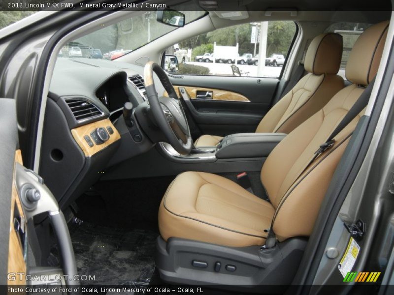 Drivers seat in Canyon - 2012 Lincoln MKX FWD