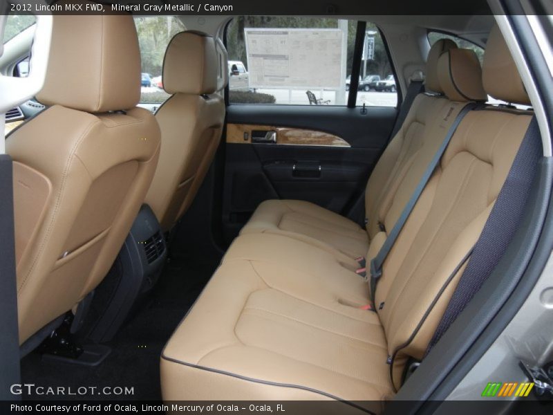 Back seat in Canyon - 2012 Lincoln MKX FWD