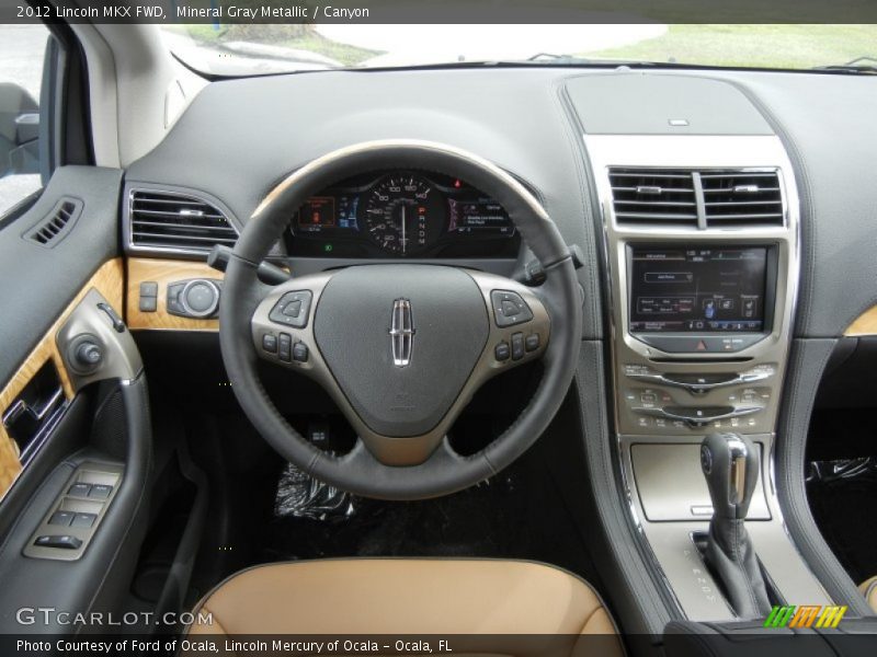 Mineral Gray Metallic / Canyon 2012 Lincoln MKX FWD