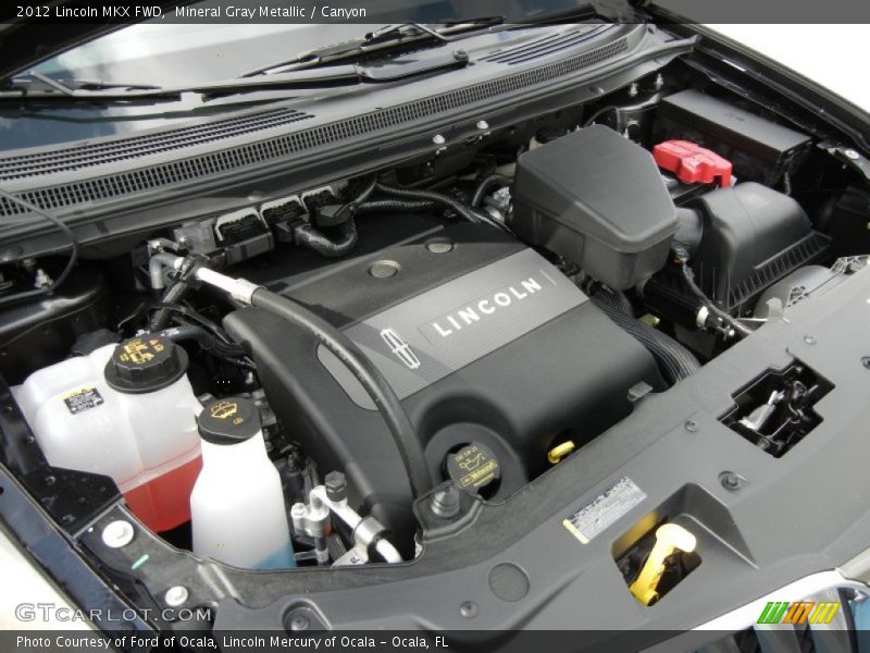  2012 MKX FWD Engine - 3.7 Liter DOHC 24-Valve Ti-VCT V6