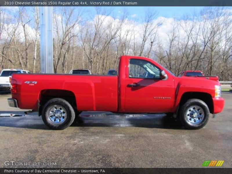  2010 Silverado 1500 Regular Cab 4x4 Victory Red