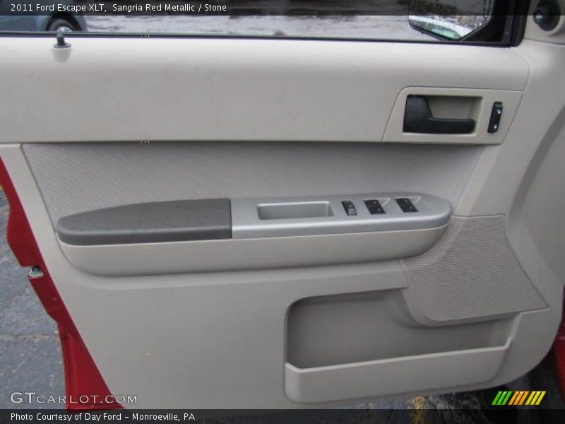 Sangria Red Metallic / Stone 2011 Ford Escape XLT